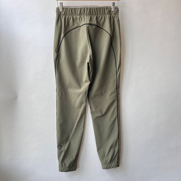 On running Joggers, olive green, Size XS J187 - Picture 3 of 9